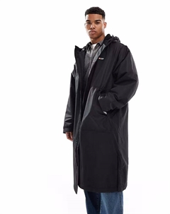 Водонепроницаемый плащ черного цвета Superdry