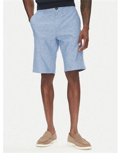 Шорты из ткани обычного кроя 1044712, синий Tom tailor