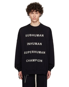 Черная толстовка Champion Edition Jumbo Rick owens