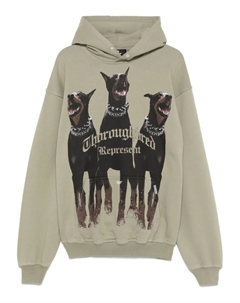 Толстовка с капюшоном из чистокровной породы, зеленый Represent