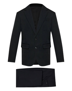 Однобортный костюм, черный Dsquared2