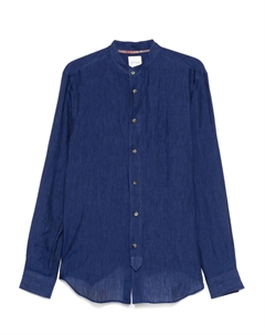 Льняная рубашка, синий Paul smith