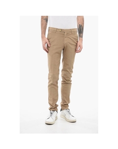 Брюки-чиносы ID Stretch Cotton с петлями для ремня, Beige Corneliani