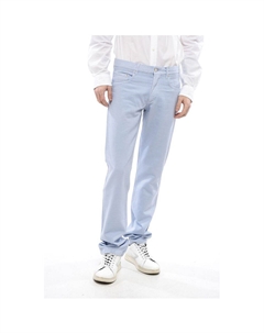 ID Брюки из смеси льна и хлопка, White Corneliani