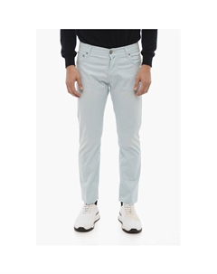 ID 5-карманные брюки из эластичного хлопка, Light Blue Corneliani
