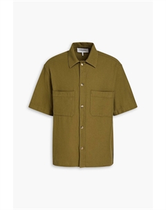 Рубашка из хлопкового твила, зеленый Frame
