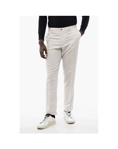 Брюки-чинос IDENTITY из льна, White Corneliani