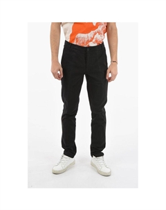 CC COLLECTION Брюки-чиносы из эластичного хлопка, Black Corneliani