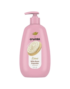 Жидкое мыло Crumbl, 340 г, Nilla Bean Cupcake Dove