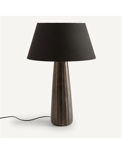 Лампа настольная из металла с гравировкой Lotka каштановый Am.pm.