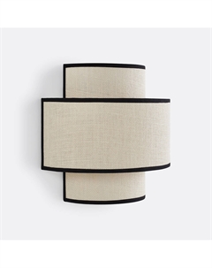 Двойной настенный светильник из джута Come бежевый La redoute interieurs