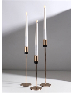 Набор подсвечников на 1 свечу Nobrand