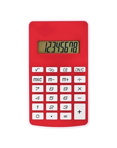 Калькулятор карманный, 08-разрядный, 5828 корпус, красный Nobrand