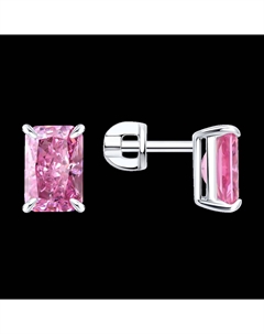 Серьги из серебра с фианитами Sokolov