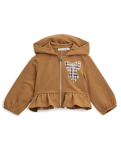 Толстовка на молнии для маленькой девочки Original marines