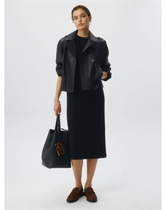 Платье миди из трикотажа Sela