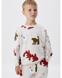 Свитшот с принтом детский Sela