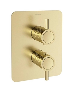 Смеситель для душа Odisea Joya 592421SOC с термостатом Золото брашированное Ramonsoler