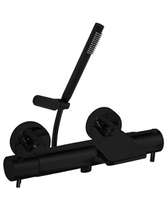 Смеситель для ванны Odisea 393901DNM с термостатом Черный матовый Ramonsoler