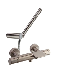 Смеситель для ванны Alexia 363901DNC с термостатом Никель брашированный Ramonsoler