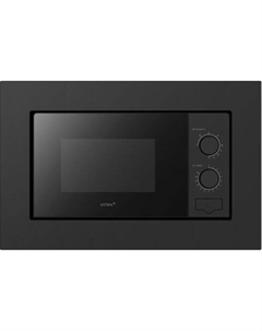 Встраиваемая микроволновая печь Vitek VBMW 2030 BG, 20л, 700Вт, черный