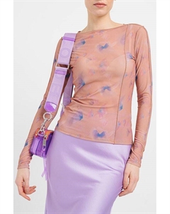 Лонгслив с принтом Hugo