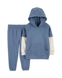 Комплект хлопковый из худи и брюк Carter`s