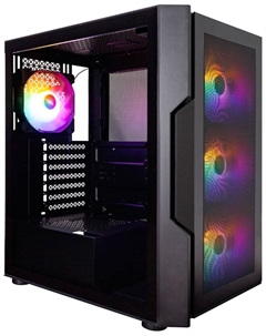 Компьютерный корпус 1STPLAYER TRILOBITE T7-P Black (T7-P-BK-4F1) 1stplayer