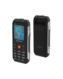 Мобильный телефон MAXVI T100, 1.77" 160x128 TFT, Spreadtrum SC6533, 32Mb RAM, 32Mb, BT, 1xCam, 2-Sim, 1500 мА·ч, micro-USB, черный (Maxvi T100 black)