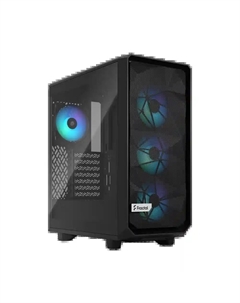 Корпус для ПК без БП FRACTAL DESIGN Meshify 2 Compact Lite RGB Black (FD-C-MEL2C-05) Fractal design