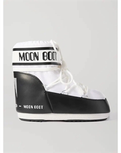 Зимние ботинки Icon Low из искусственной кожи, белый Moon boot