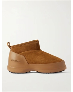 Замшевые ботинки Luna Low на толстой подошве, коричневый Moon boot