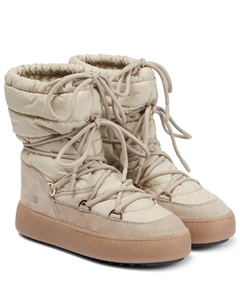 Легкие зимние ботинки с низким воротником icon evolution, бежевый Moon boot