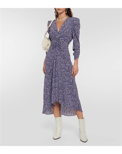 Ботильоны reliane из замши, белый Isabel marant