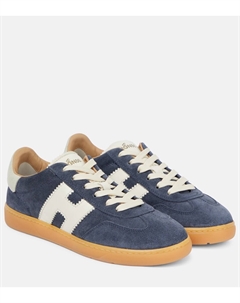 Замшевые низкие кеды Cool, синий Hogan