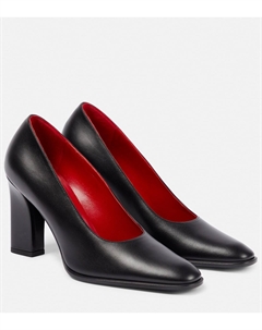 Кожаные туфли-лоферы, черный The row