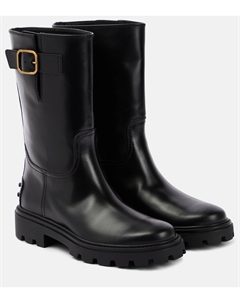 Кожаные ботинки, черный Tod's