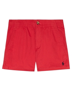 Шорты Prepster из хлопкового твила, красный Polo ralph lauren