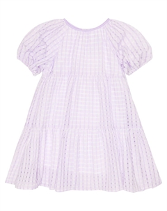 Платье Alma из смесового хлопка в полоску, фиолетовый Paade mode