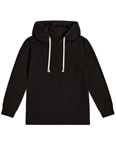 Толстовка из хлопкового джерси, черный Rick owens