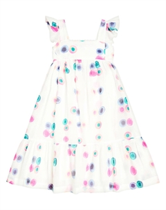 Хлопковое платье, мультиколор Chloe