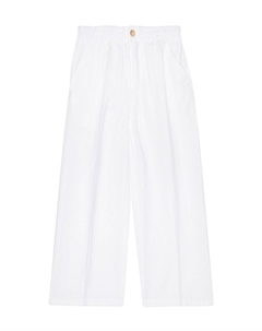 Льняные брюки, белый Polo ralph lauren