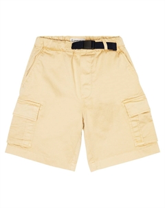 Хлопковые шорты карго с поясом, бежевый Woolrich