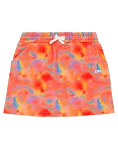 Хлопковая юбка, белый Off-white