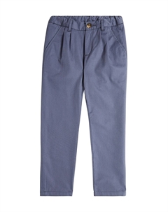 Стивен хлопковые брюки, синий Bonpoint