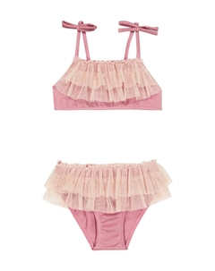 Бикини Saint Tropez с оборками, розовый Suncracy