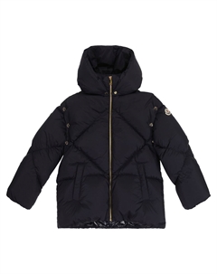 Пуховик Gulsen с капюшоном, синий Moncler enfant