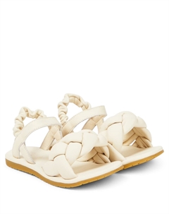 Кожаные сандалии benz, белый Donsje