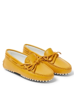 Мокасины Gommino из кожи, желтый Tod's