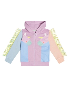 Худи из хлопка с принтом, разноцветный Stella mccartney kids